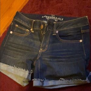 American eagle jean shorts